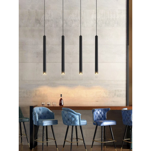 Люстра Sottile LED BK